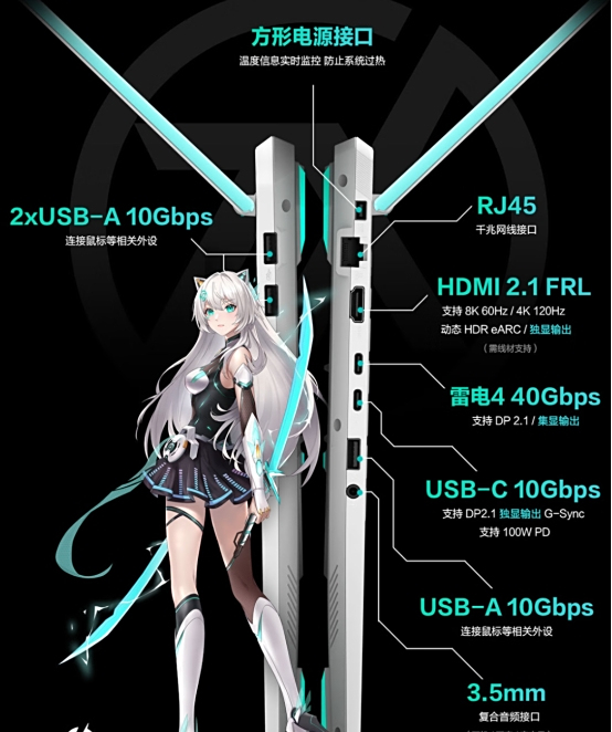 DLSS4解锁升级游戏性能暑假畅玩3A大作优选华硕天选6Pro(图3)